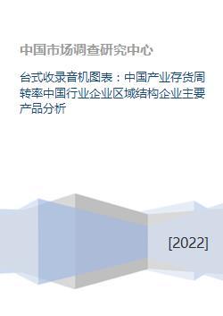 台式收录音机图表:中国产业存货周转率中国行业企业区域结构企业主要产品分析